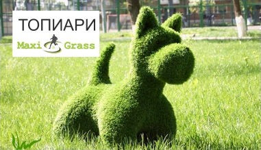 Топиари из искусственной травы